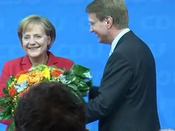 VOICED: Victorious Merkel to focus on economy News Clip