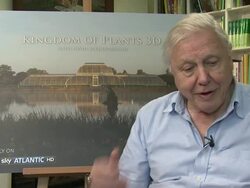 INTERVIEW: David Attenborough on use of 3D technol Stock Footage