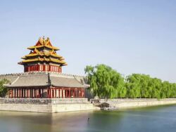 Forbidden City - time lapse Stock Footage