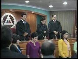 WRAP Former President gets life sentence in corruption trial ADDS Reax Instructional Video