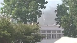 CLEAN : Burkina parliament set ablaze in protests over president News Clip