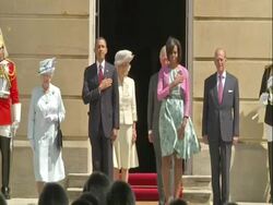 Barack Obama State Welcome at Buckingham Palace News Clip