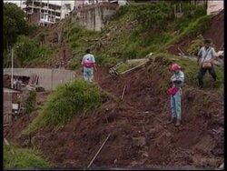 Colombia - Barrio Aqueduct Ruptures News Clip