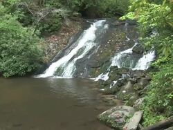 Lil waterfall 122 Stock Footage