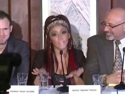 EVENT CAPSULE CHYRON: Nicole 'Snooki' Polizzi Introduces Team Snooki Boxing, New York, NY, United States, 01/12/2012 Stock Footage