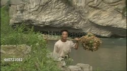 Small Rural Community in Guizhou Provence News Clip