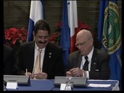 Comment from Nicaraguan president on Central American integration News Clip