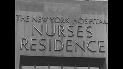 American Red Cross nurses tending patients and mixing medicines in 1930s or 1940s News Clip