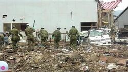 CLEAN: Japan marks the one-month anniversary of quake News Clip