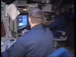 A glimpse of operations aboard the American surveillance cruiser News Clip