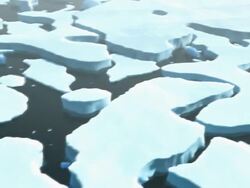 Broken Arctic Ice Pack (HD 1080p) Stock Footage