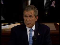 Presidential address to Congress on terrorism plus reax News Clip
