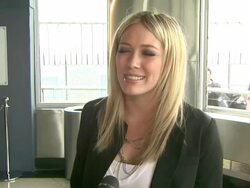 Hilary Duff Hosts Lighting Ceremony For AIDS Walk NY Stock Footage