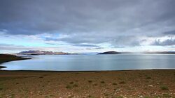 Tibet landscape, Tibet, China. Stock Footage