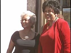 Dediction of Linda Hopkins' Walk of Fame Star Stock Footage