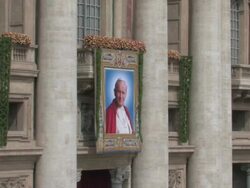 The Beatification of Pope John Paul II Stock Footage