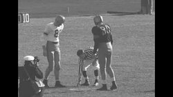 Harry and Bess Truman at 1949 Army-Navy football game in Philadelphia, PA News Clip