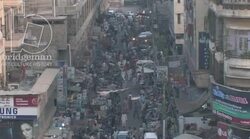 Karachi Rooftops Stock Footage
