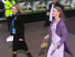 Emma Watson arriving at the premiere of Harry Potter and the Chamber of Secrets. News Clip