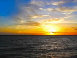 Subset on the ocean Stock Footage
