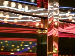 HD 1080i Las Vegas Neon Lights flickering 20 Stock Footage