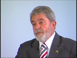 WRAP German chancellor with President Lula ADDS more News Clip