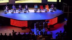 CLEAN : Uganda president makes first debate appearance before election News Clip