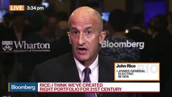 GE's Rice on Global Economy, New CEO, Pension News Clip