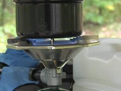 Camping gas burner - HD 1080/30F Stock Footage