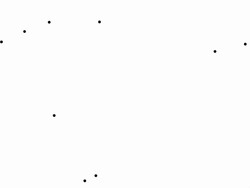 SQUARE - pure black dots: (LOOP) Stock Footage