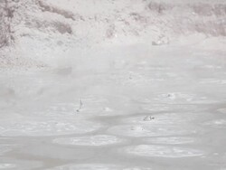 HD Yellowstone - mud pot bubbles boiling Stock Footage