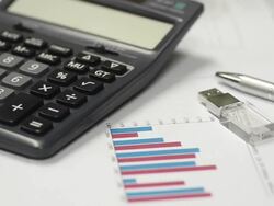 HD:Office equipment for work Stock Footage