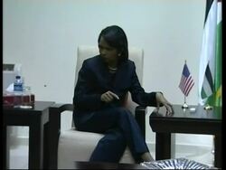 WRAP US Sec of State arrives in Ramallah;Joint presser; ADDS Abbas' bites News Clip