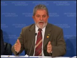 Brazil president Lula gives presser at G20 News Clip
