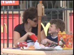 McDonald's says it's returning sliced tomatoes to meals after a multistate salmonella outbreak caused the world's largest restaurant chain to yank the vegetable from its menu. News Clip