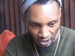 Del the Funky Homosapien Interview (clip 11) Stock Footage