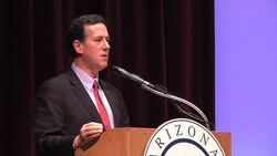 CLEAN: Rick Santorum campaigns in Arizona ahead of Super Tuesday News Clip