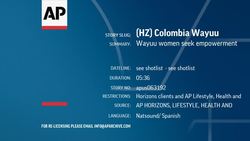 Wayuu women seek empowerment  Instructional Video