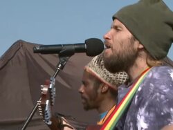 Matthew McConaughey at MaliBLUE Festival, Sponsored by Emergen-C and Surfrider Stock Footage