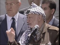 Arafat, Sharon comment on Egyptian plan News Clip