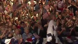 CLEAN : Hillary Clinton calls her nomination historical milestone 2 News Clip