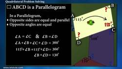 Mastering Quadrilaterals: Solving Missing Angles Game Instructional Video