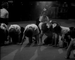 PHYSICAL CULTURE DEMONSTRATION IN DUBLIN (IRISH REEL) News Clip