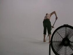 Workplace Humor: Paint-It, Break-It Stock Footage