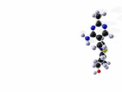 Vitamin B1 molecule Stock Footage