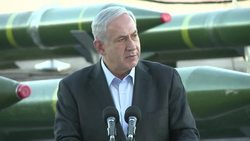 CLEAN : Israel PM blasts world 'hypocrisy over Ira News Clip