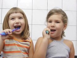 Brushing teeth (HD) Stock Footage