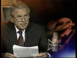 President  says critics are wrongheaded over Iraq policy News Clip