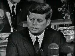 JFK State of the Union Speech - Pt. 9 Stock Footage