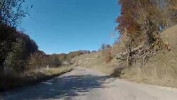Road to mountain plateau, GoPro Stock Footage